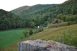 View of Wheeler from a scenic overlook