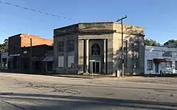 Buildings in the center of Whitakers