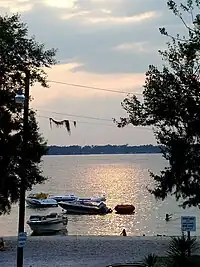 White Lake at dusk