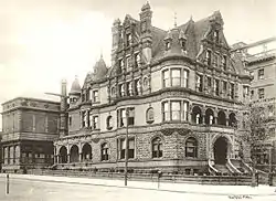Peter Widener Mansion, Broad St. & Girard Ave., Philadelphia, PA (1887), Willis G. Hale, architect