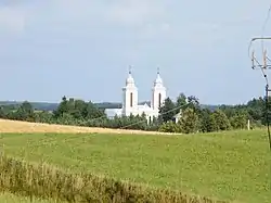 View of Kaletnik with the Holy Spirit church in the middle