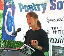 Barbara Wiedemann reads at the 2009 Montgomery Bookfest