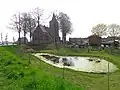 A kolk along the Linge (Netherlands)