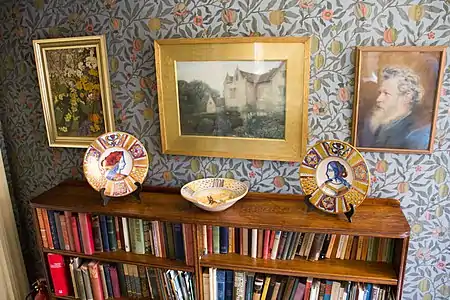 Morris wallpaper in Wightwick Manor (c. 1887–93)