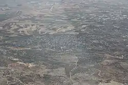 View of Silat al-Harithiya from the air