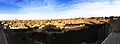 Narin Qal'eh or Narin Castle - A Panoramic view of Meybod and Back of castle capture form the high part of castle