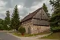 Old half-timbered house