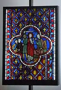 Scene from Book of Ezekiel (mid 12th century) (Victoria and Albert Museum)