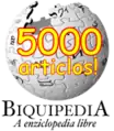 5 000 articles on the Aragonese Wikipedia (2006)