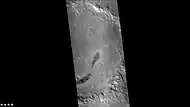 Vernal Crater, as seen by CTX  camera (on Mars Reconnaissance Orbiter).