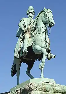 Wilhelm I (south of the ramp on the right bank of the Rhine)