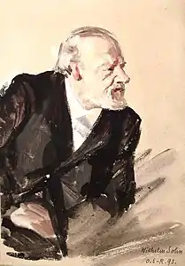 Portrait of Wilhelm Sohn, (1893)