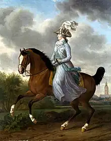 Portrait of Wilhelmina of Prussia, Princess of Orange