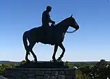 Sculpture of Will Rogers by Electra Waggoner Biggs