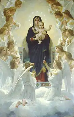 Queen of the Angels, Bouguereau, 1900