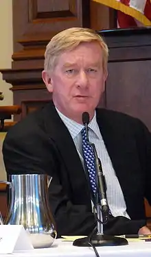 William Weld, former Governor of Massachusetts and U.S. presidential candidate