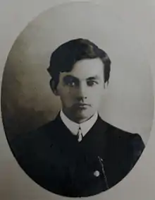 The only known photo of William Baylebridge, taken when the poet was a young man (c. 1908)