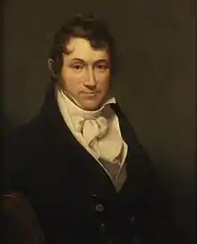 William Dunlap painting, c.  1810.  Collections of the New-York Historical Society.