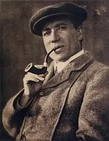 Davies in 1913(by Alvin Langdon Coburn)