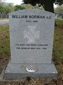 Grave of William Norman, VC