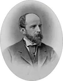 1885 photograph of Adams by William Notman