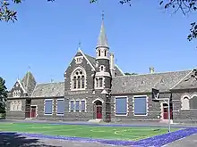Williamstown State School 1878, a design executed in bluestone