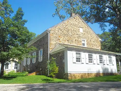 Willistown Friends Meeting House. Meeting founded in 1753. This building constructed in 1798