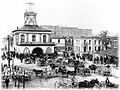 Wilmington Market House, ca. 1840, Wilmington (possible collaboration, main architect Benjamin Gardner)