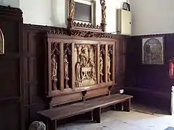 Family pew for the Earl of Shaftesbury