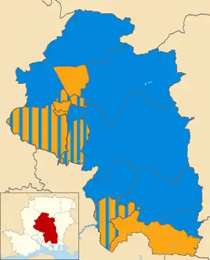 2016 results map (New Boundaries)