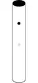 Quality chimes are hung at ≈2/9 and struck at 1/2 length.