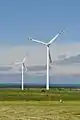 Wind turbines in Cisowo