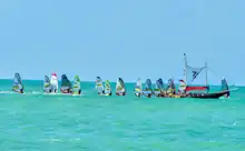 Windsurfing in Fortaleza