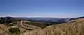 Looking toward the Pacific coast from the peak of Windy Hill