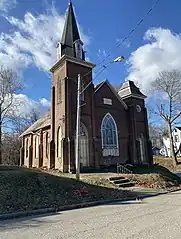 Winegardner Chapel - Built in 1887 by Jacob Jefferson Winegardner. Originally a German Reformed Church it later served as an Anglican Church until the late 1990s.