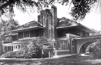 Winslow House rear view