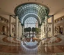 Interior of the Winter Garden Atrium in 2017