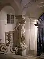 Staircase statue