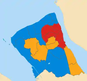 2008 results map