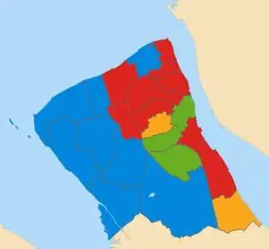 2021 results map