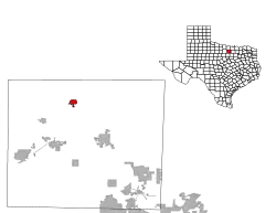 Location of Alvord, Texas