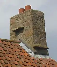 When thatch is replaced by tile, the stones no longer serve the original purpose