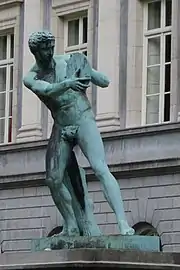 The Discobolus by Matthieu Kessels (1867)