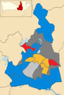 2018 results map