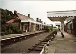 Wolferton railway station down side