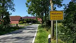 Entrance to Woltzeten