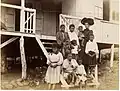 John Watt Beattie (1906) Women in front of a school in Lolowai