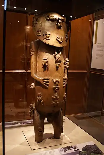 Statue of A'a from Rurutu; probably 18th century; wood; height: 117 cm; British Museum