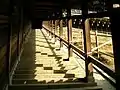 Wooden stair entrance to Nigatsu-dō