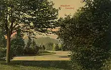 Woodlawn Cemetery, Toledo, Ohio, 1920